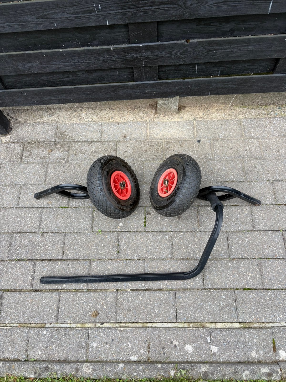 Roues de transport/roues de chariot pour boîtes de pêche, Enlèvement, Utilisé, Autres types