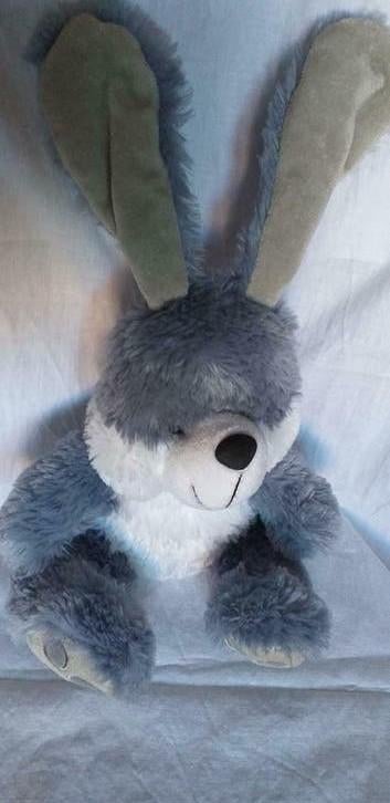 Doudou lapin bouillotte, Enfants & Bébés, Enlèvement ou Envoi, Utilisé, Lapin