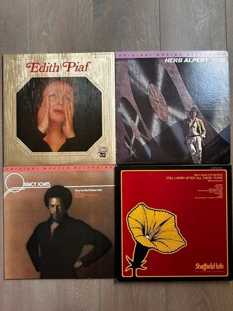 4 vinyl platen apart te koop, CD & DVD, Vinyles | Compilations, 12 pouces, Enlèvement ou Envoi, 1970 - 1979, Utilisé