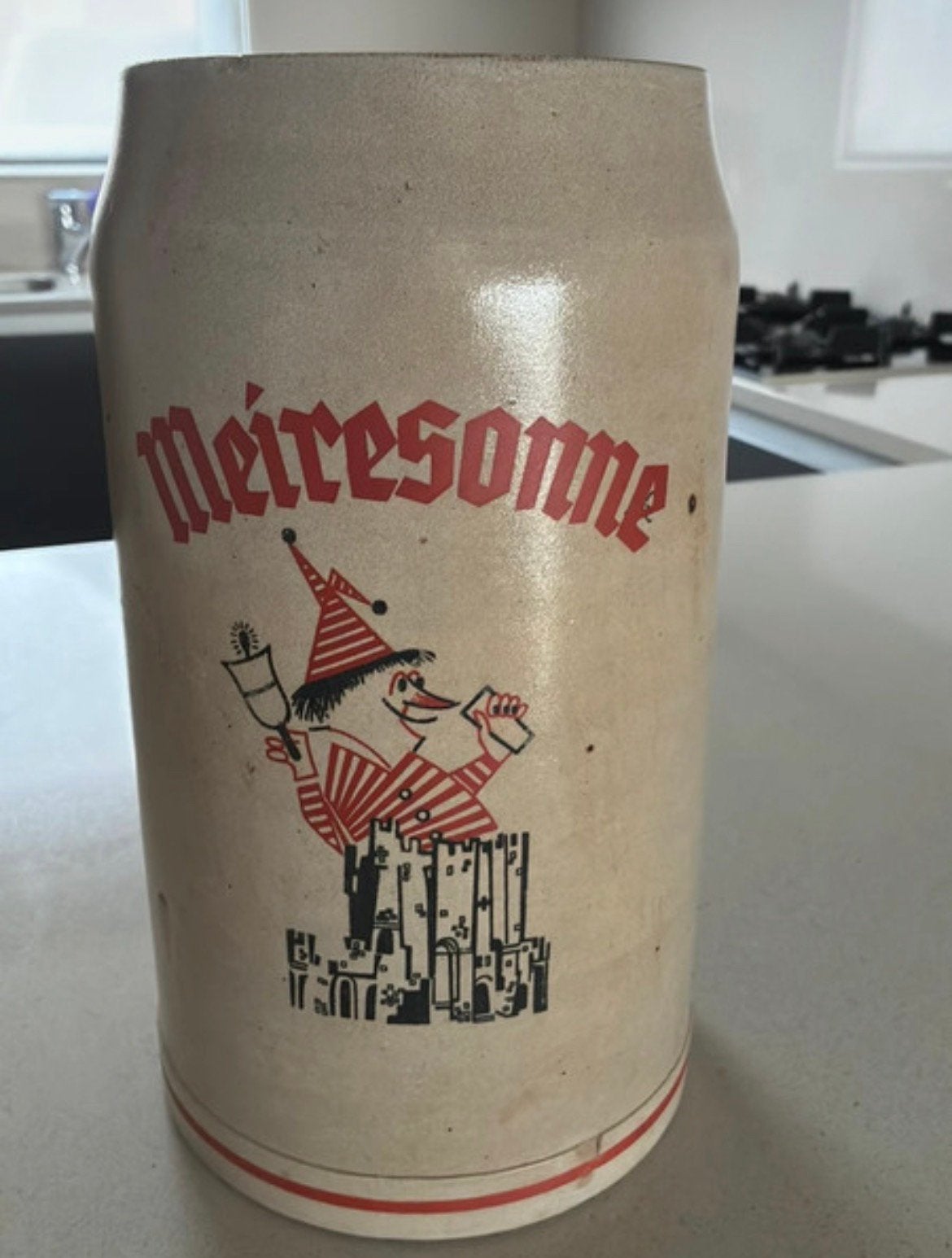 Chope à bière Meirsonne 5L, Enlèvement, Utilisé, Chope(s), Autres marques