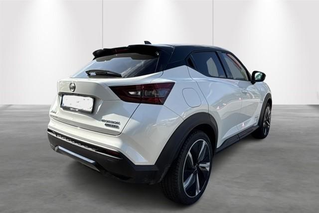 Nissan Juke 1.6 Hybrid 145 N-Design Apple Carplay, achteruit, Stof, Gebruikt, 4 cilinders, 1600 cc