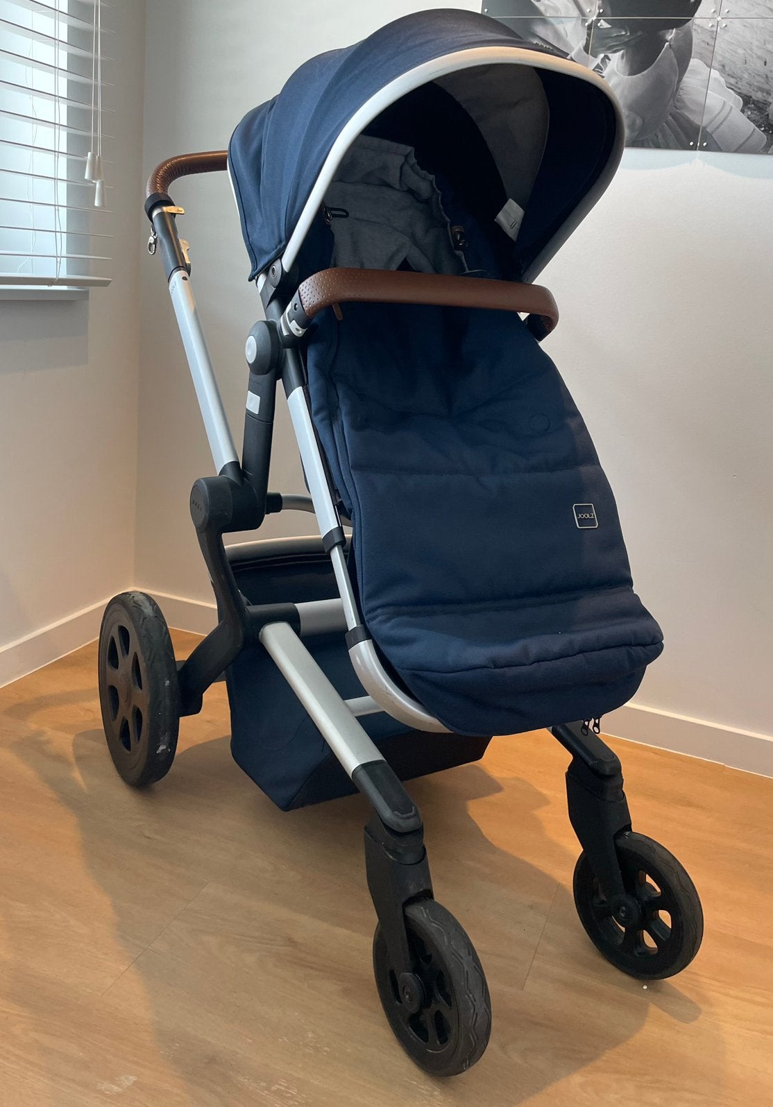 Joolz day 2 kinderwagen (donkerblauw) - vele accessoires, Ophalen, Zo goed als nieuw, Kinderwagen, Overige merken