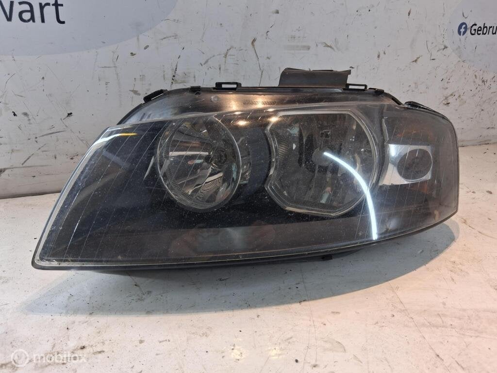 Koplamp L Audi A3 8P 2.0 FSI ('03-'12) 8P0941003K, Auto-onderdelen, Audi, Gebruikt, Audi, Ophalen of Verzenden