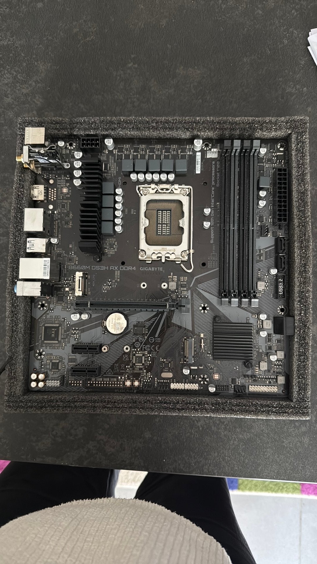 B660M DS3H AX DDR4 Gigabyte, Informatique & Logiciels, Enlèvement, Comme neuf, DDR4