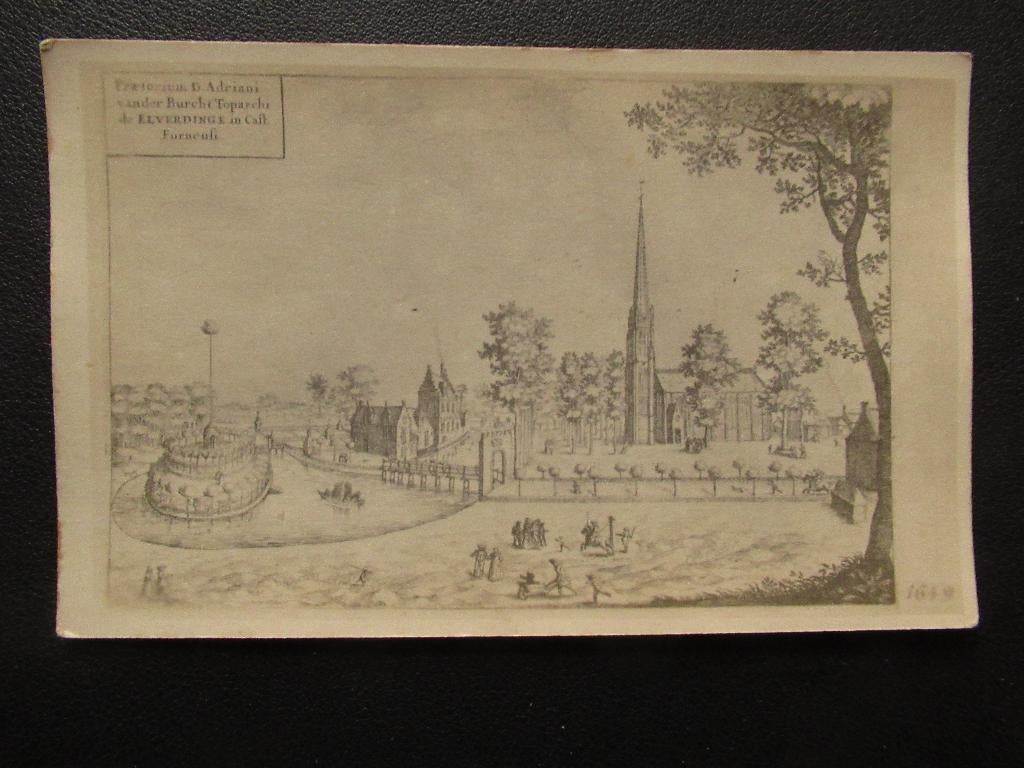 Postkaart Elverdinge anno 1649, Ophalen of Verzenden, Ongelopen, West-Vlaanderen