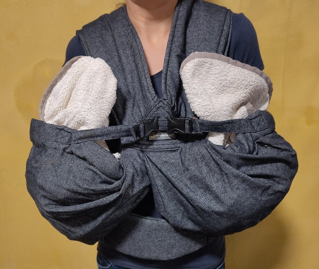 Minimonkey Twin draagzak ( Bierbeek of Kortrijk), Autres marques, Porte-bébé, Ventre, Enlèvement