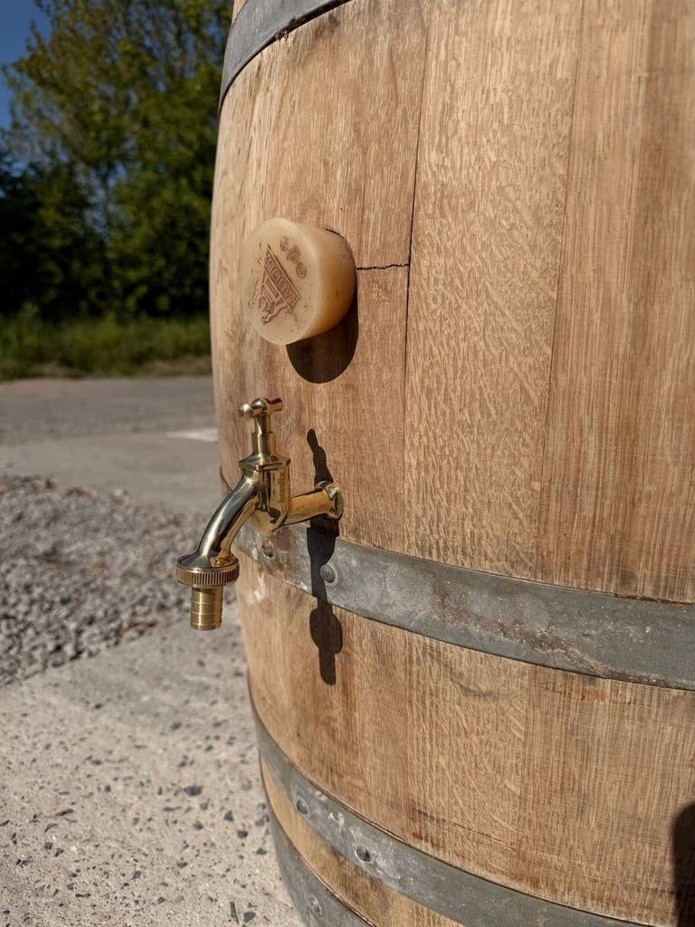 ‼️eiken wijntonnen met kraanwerk ‼️, Ophalen