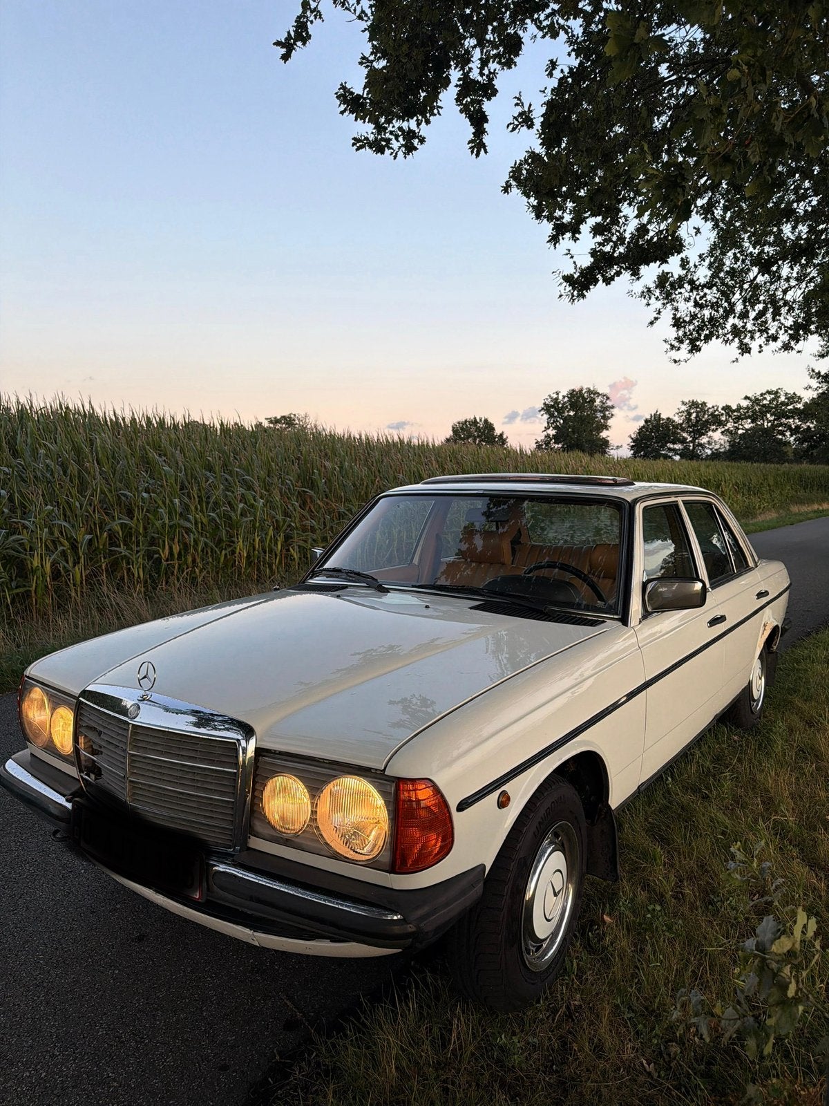 Mercedes W123 240d 1980 automaat, Autos, Cuir, Achat, Série 200, 5 portes