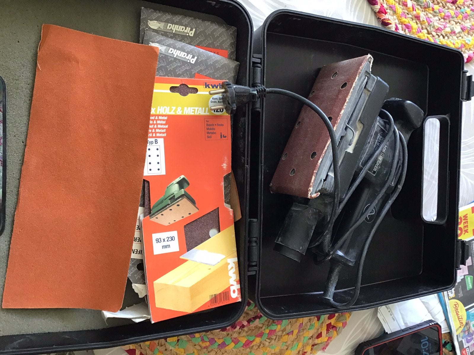 Degelijke schuurmachine Black&Decker perfect, Ophalen of Verzenden, Zo goed als nieuw