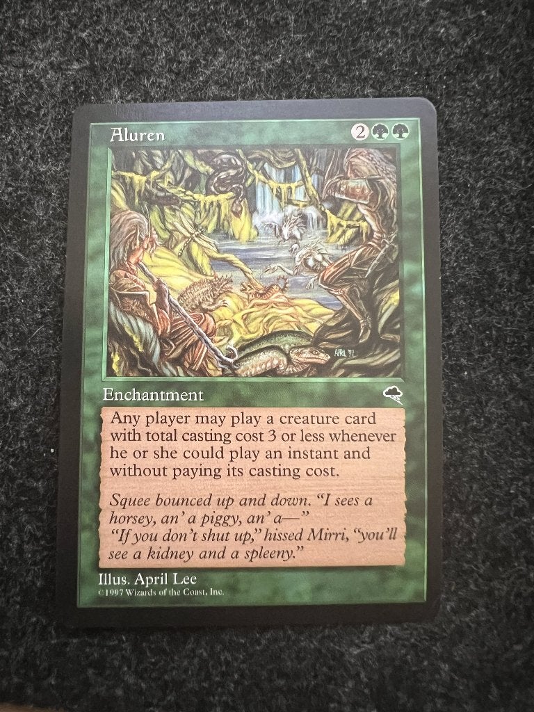 Aluren – Tempest (Reserved List), Hobby en Vrije tijd, Ophalen of Verzenden, Zo goed als nieuw, Losse kaart
