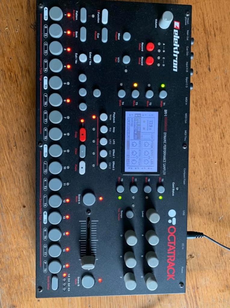 Elektron Octatrack Mk-1 -- Zo Goed als Nieuw, Muziek en Instrumenten, Samplers, Zo goed als nieuw, Ophalen of Verzenden
