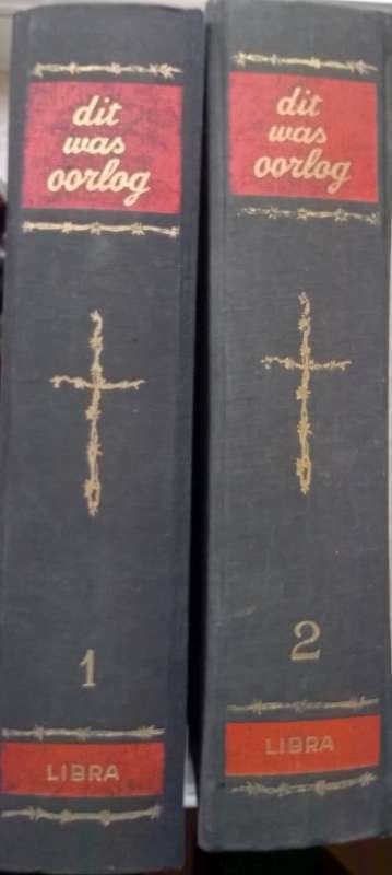 2 Boeken Dit was Oorlog, Boeken, Oorlog en Militair, Tweede Wereldoorlog, Bauwens, Jan, Berg, Karel, Nieuw, Ophalen of Verzenden