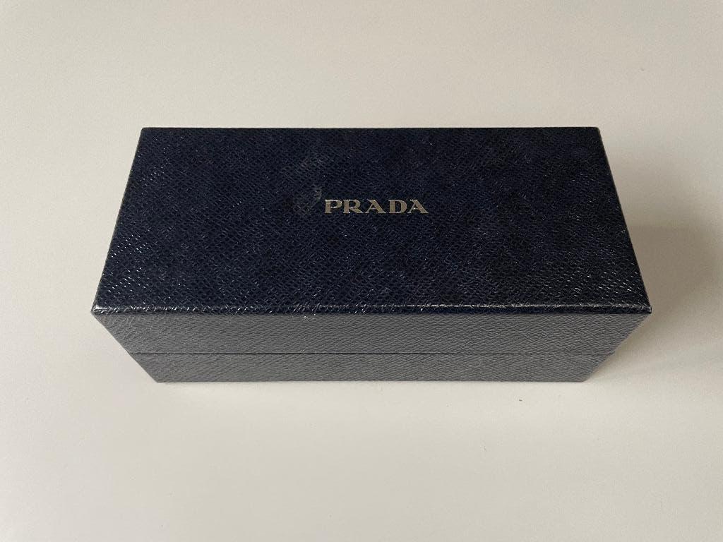 Prada bril brillendoos brillendoosje etui, Handtassen en Accessoires, Ophalen of Verzenden, Zo goed als nieuw, Bril, Prada