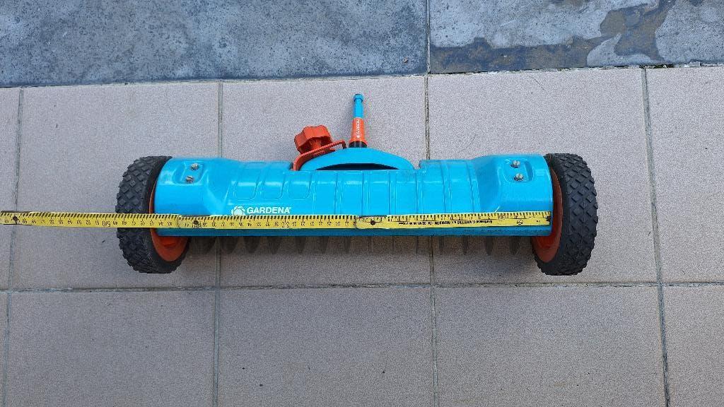 Gardena regelbare verticuteer roller, Jardin & Terrasse, Enlèvement ou Envoi, Utilisé, Gardena