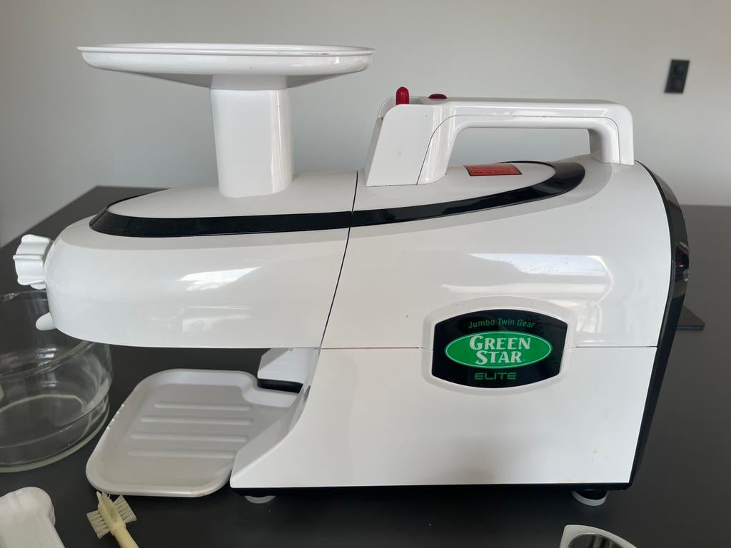 Presse-agrumes Greenstar Slow, Electroménager, Extracteurs de jus, Enlèvement, Comme neuf, Presse-agrumes lent