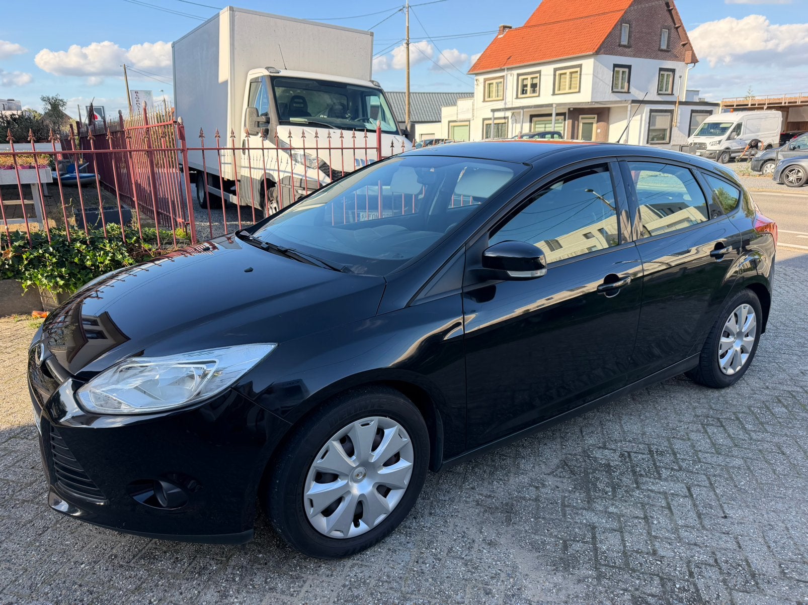 Ford focus 1.6 tdci jaar 2012, Auto's, Focus, Euro 5, Zwart, Bedrijf