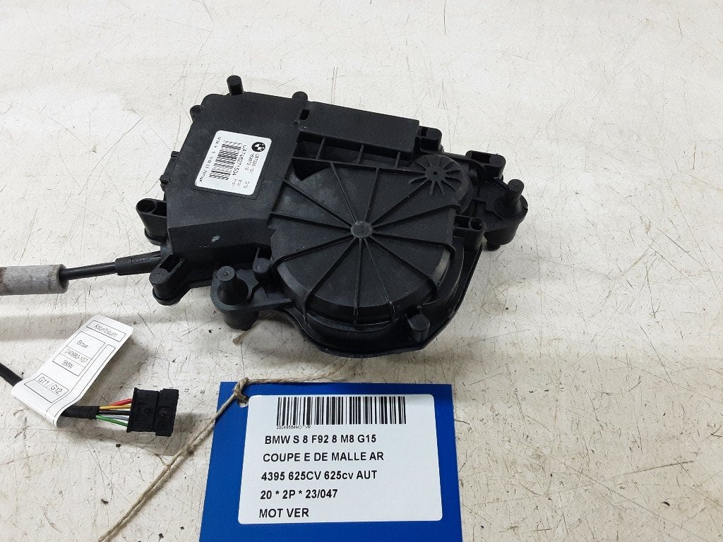 VEROUILLAGE CENTRALISEE MOTEUR 8 serie (G15) (C87535101), Utilisé, BMW, Petuelring 130
80809  München, DE, Bayerische Motoren Werke AG