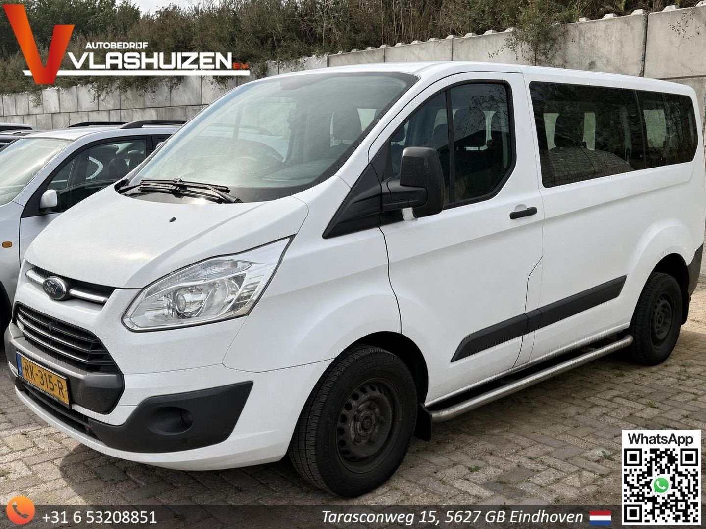 Ford Transit Custom 310 2.0 TDCI L1H1 Trend | € 5.950,- NETT, Monovolume, Bluetooth, Wit, Bedrijf