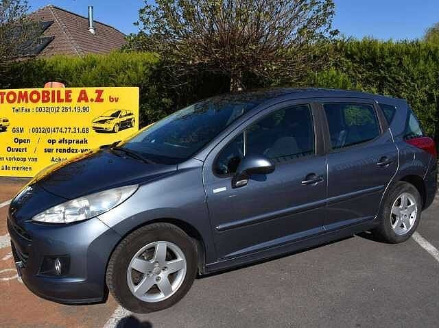 Peugeot 207 SW 1.4i Millesim 200 Airco/Pano***12M, Autos, Achat, Noir, Phares directionnels, 68 kW