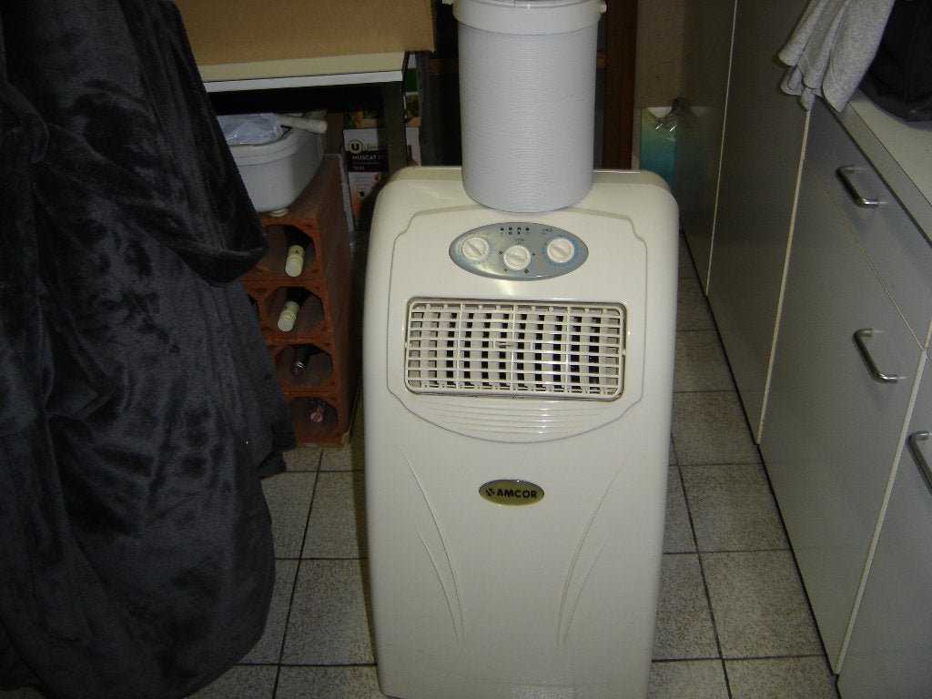 Amcor mobiele airco, Ophalen, Gebruikt, 3 snelheden of meer, Koelen en Ontvochtigen