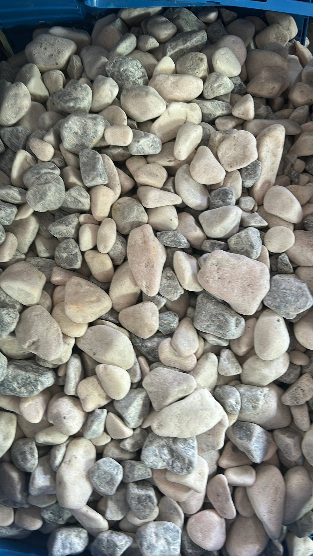 Sierkeien 0,5m3, Jardin & Terrasse, Gravier, Rochers & Caillasse, Enlèvement, Comme neuf, Gris