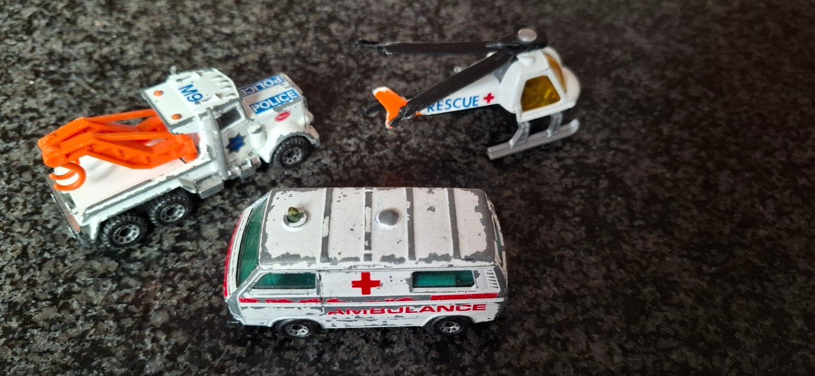 3 matchbox auto's, Verzamelen, Ophalen, Gebruikt