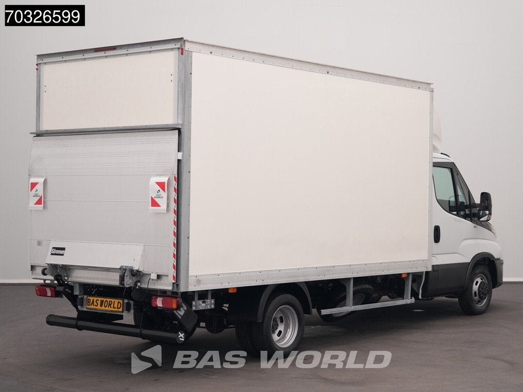 Iveco Daily 35C16 3.0L Laadklep Dubbellucht 160PK Bakwagen A, Stof, Gebruikt, Euro 6, 4 cilinders