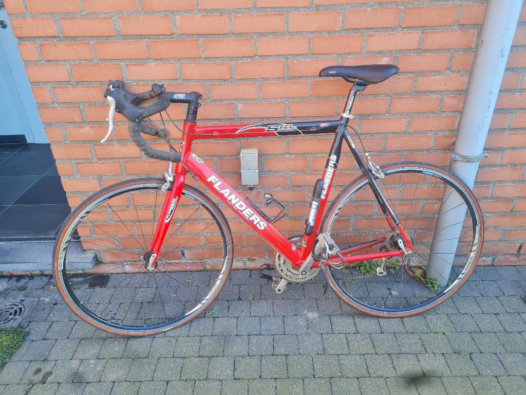 koersfiets - Flander, Fietsen en Brommers, Fietsen | Racefietsen, Aluminium, Zo goed als nieuw, Meer dan 20 versnellingen, Ophalen