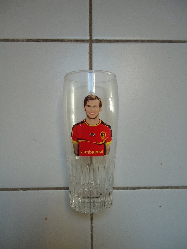 BIERGLAZEN RODE DUIVELS, Verzamelen, Glas en Drinkglazen, Ophalen, Nieuw, Bierglas