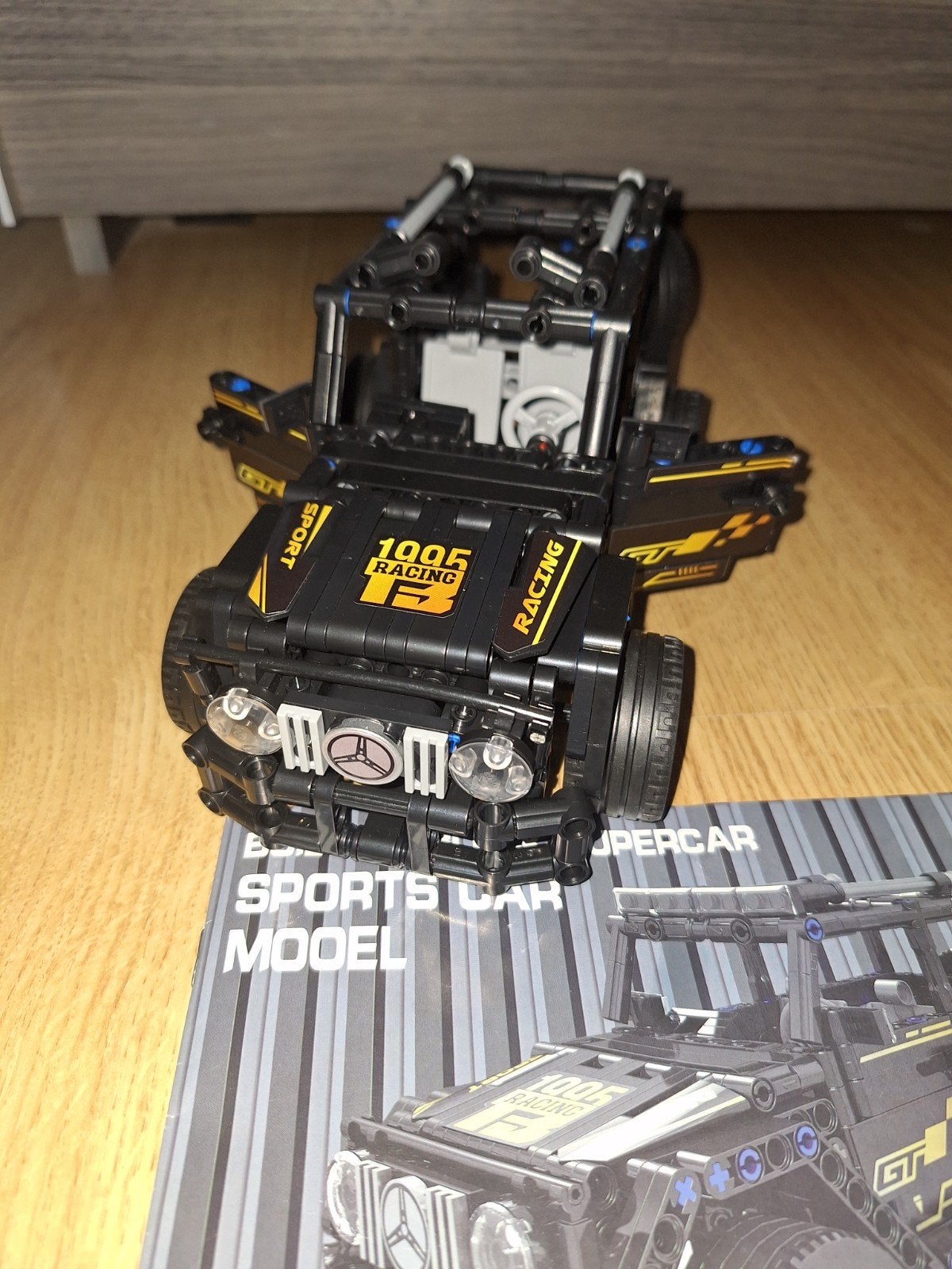 bouwset mercedes jeep, Ophalen