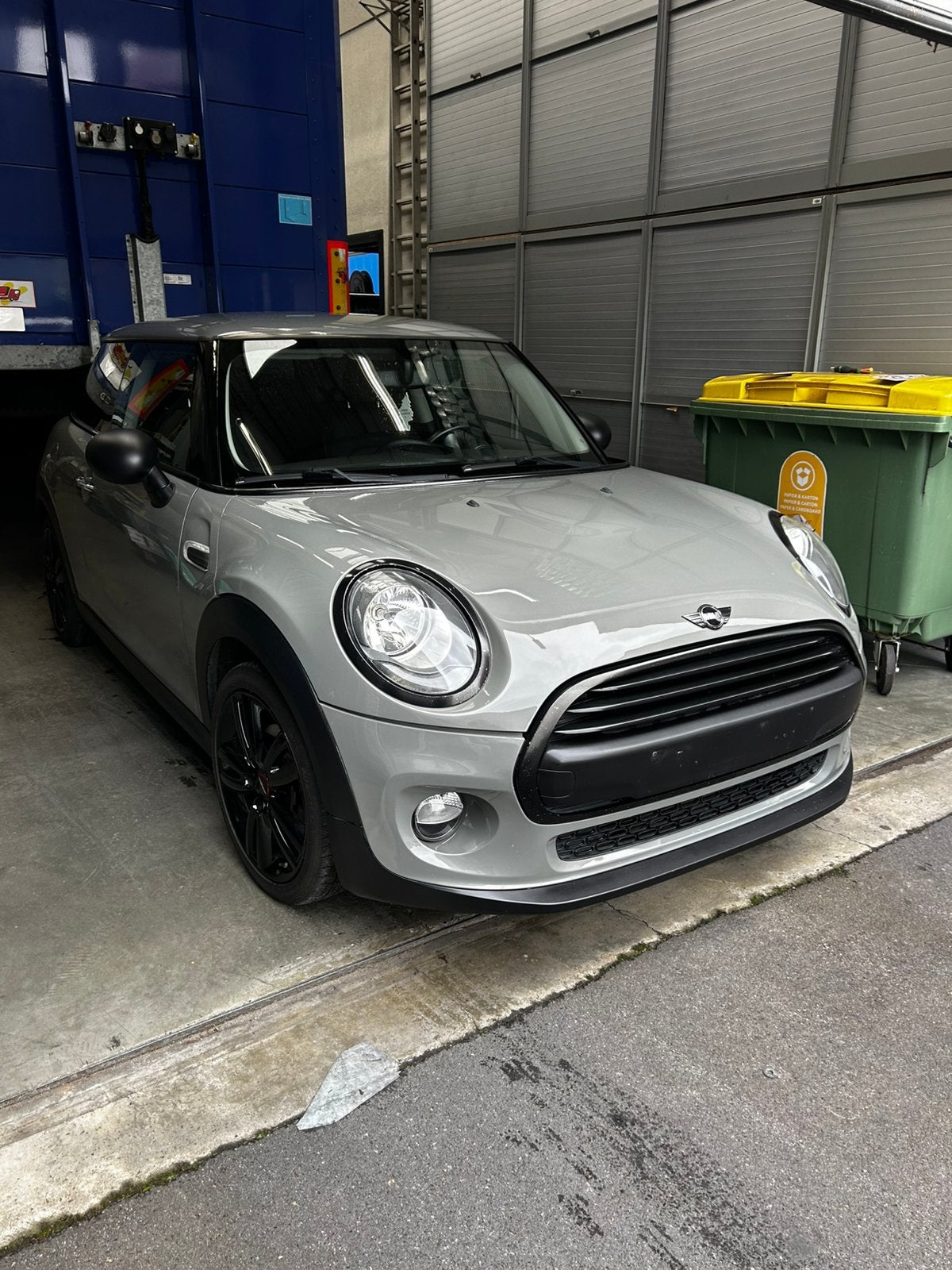 MINI cooper One, Auto's, Zwart, Zilver of Grijs, 3 deurs, Te koop