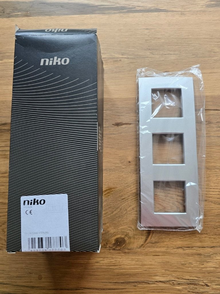 Set van 5 Niko Intense Sterling doosjes — nieuwe uitrusting, Ophalen of Verzenden, Nieuw, Overige merken, Afdekraam