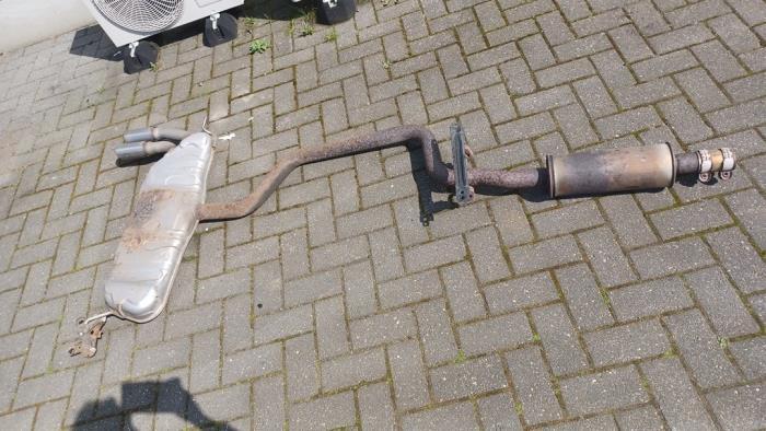 Echappement silencieux arrière + central d'un Audi A3, Autos : Pièces & Accessoires, Systèmes d'échappement, Audi, Utilisé, 3 mois de garantie
