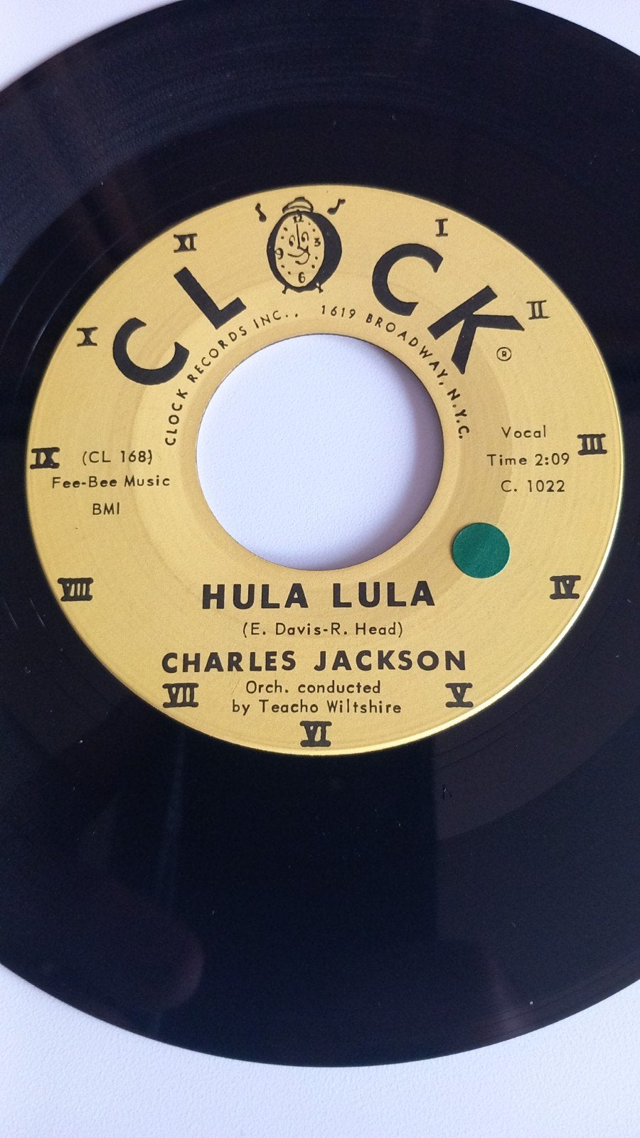 CHARLES JACKSON. HULA HULA. OLDIES 60S USA 45T, Ophalen of Verzenden