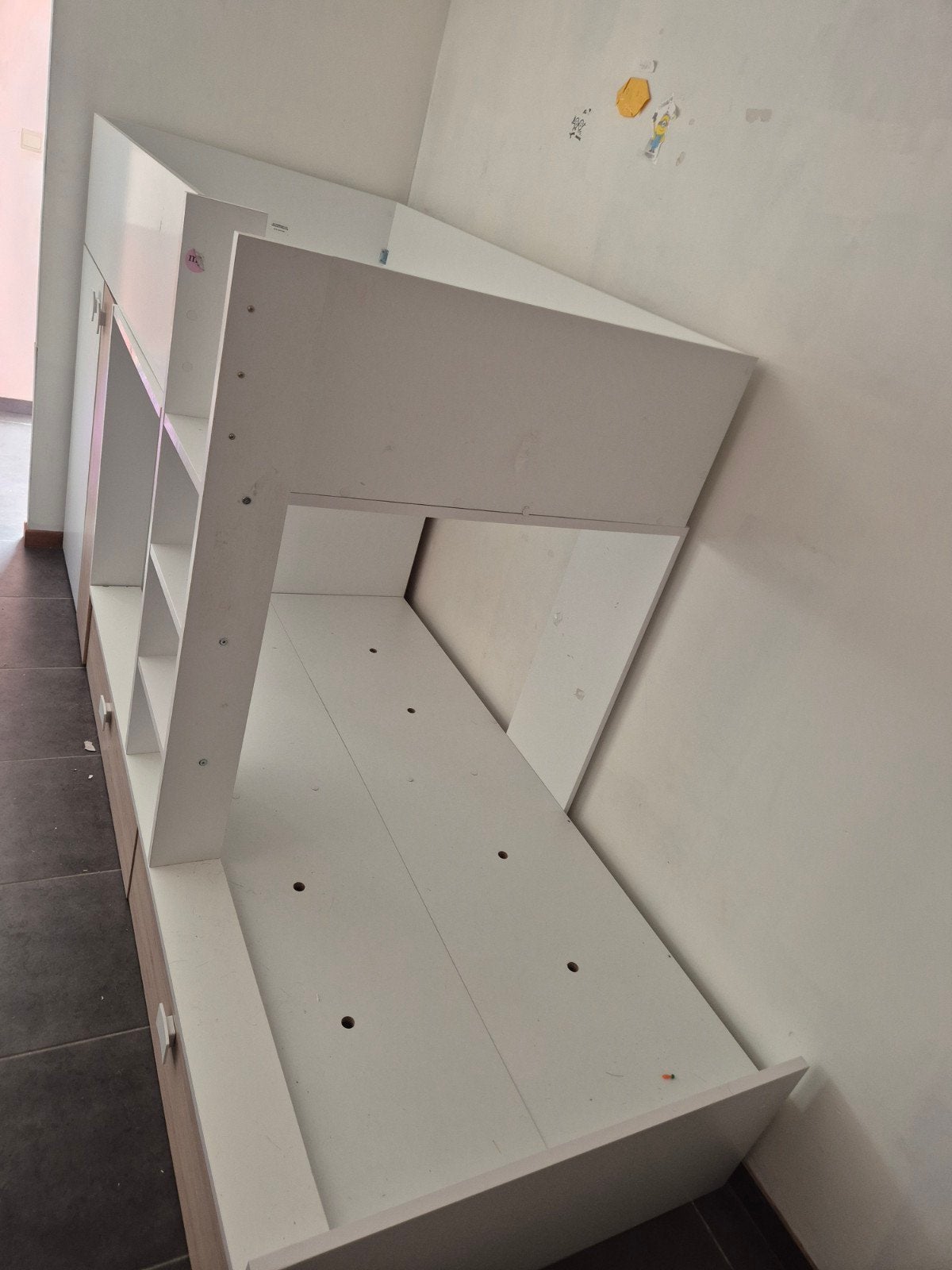 stapelbed met opbergruimte, Huis en Inrichting, Ophalen, Stapelbed