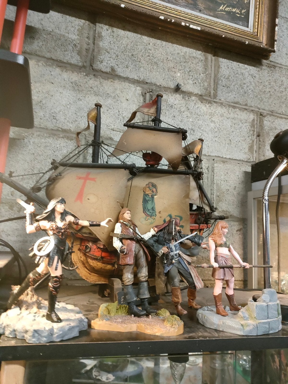 Au grand bazar, Enlèvement