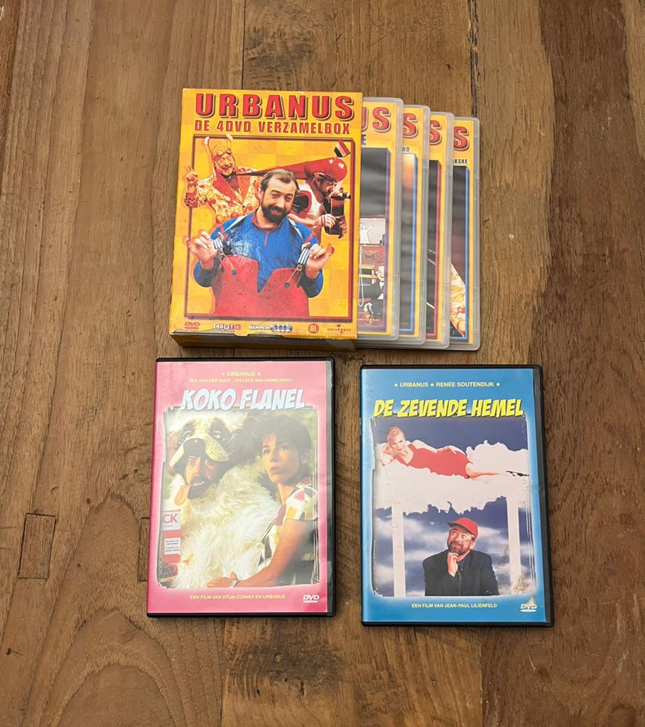 Urbanus dvd’s, Cd's en Dvd's, Verzenden, Zo goed als nieuw