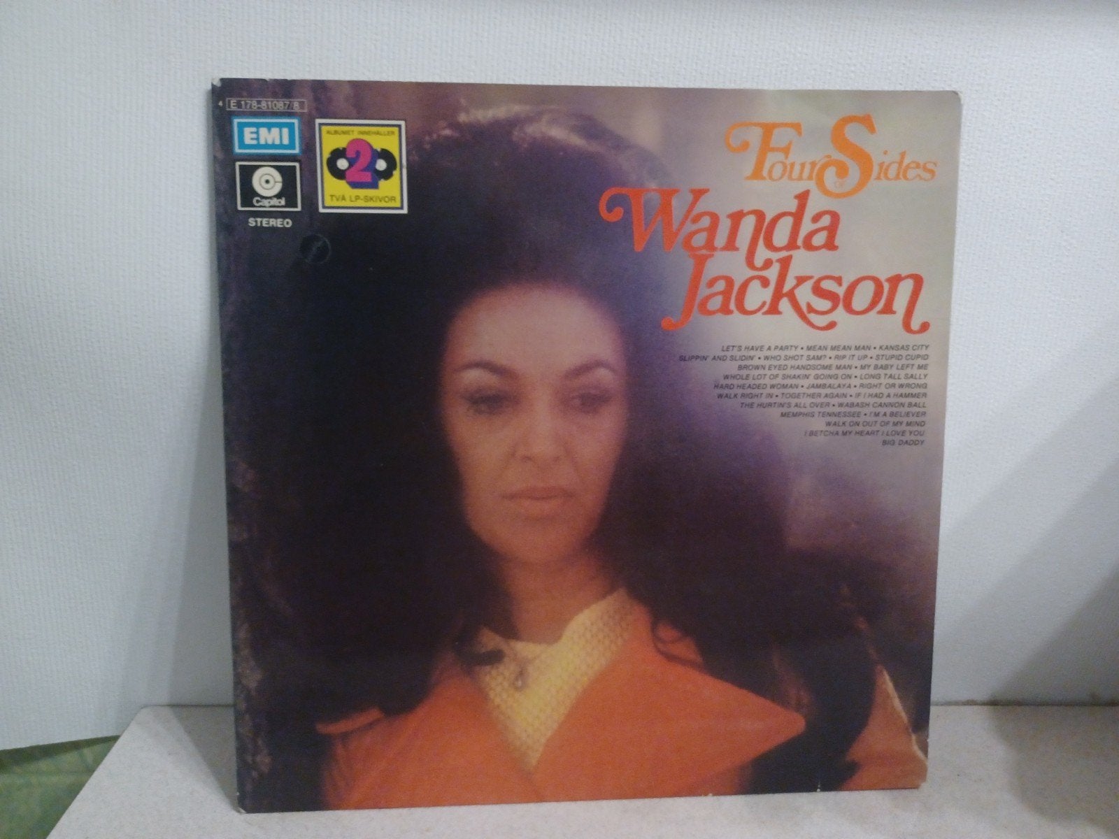 Country Dubbel lp Wanda Jackson, Enlèvement ou Envoi, LP, Country