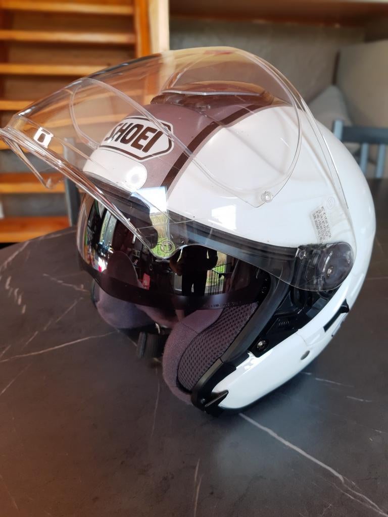 Casque jet SHOEI (taille M), Motoren, Ophalen of Verzenden