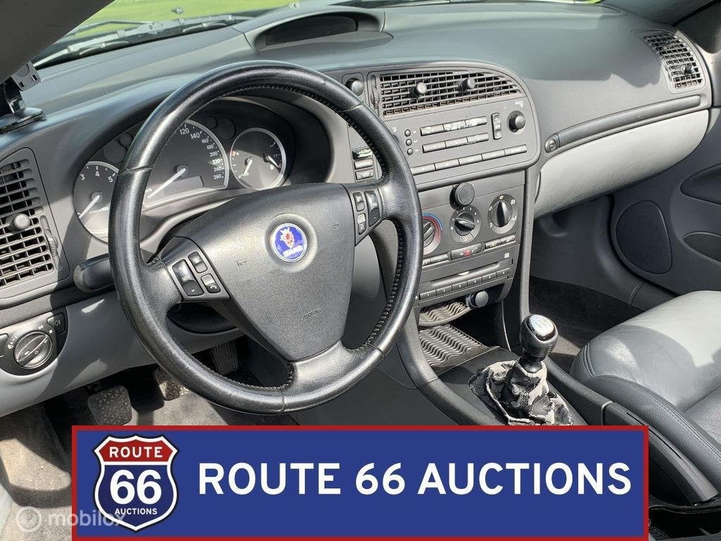 Saab 9-3 Turbo Cabriolet | 2005 | Route 66 Auctions, Autos, Saab, Achat, Entreprise, Boîte manuelle, Autre carrosserie