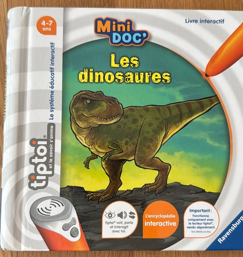 TIPTOI Mini doc’ Les dinosaures, Enfants & Bébés, Enlèvement ou Envoi, Utilisé
