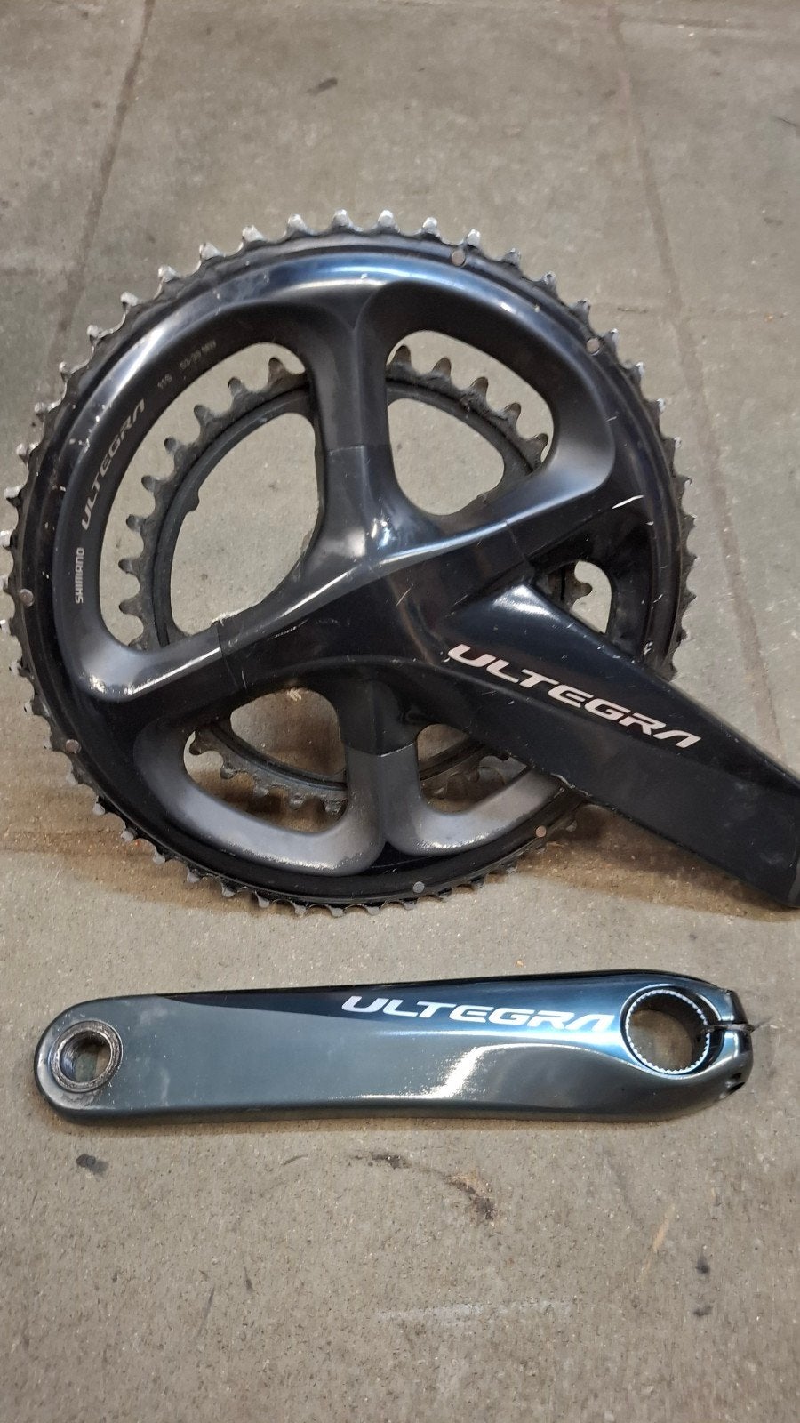 Pedalier ultegra 175 mm, Ophalen of Verzenden