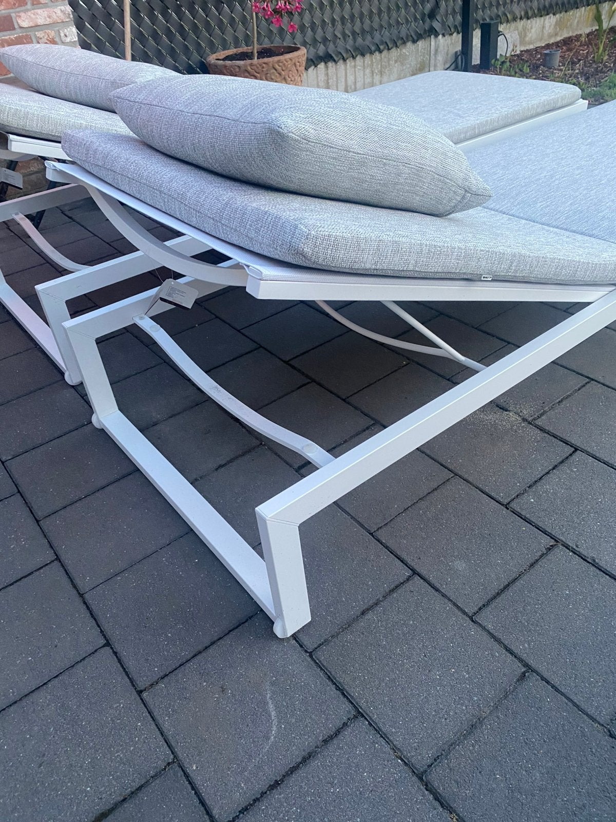 Chaise longue design d'extérieur Manutti, Enlèvement, Neuf, Aluminium, Mobile