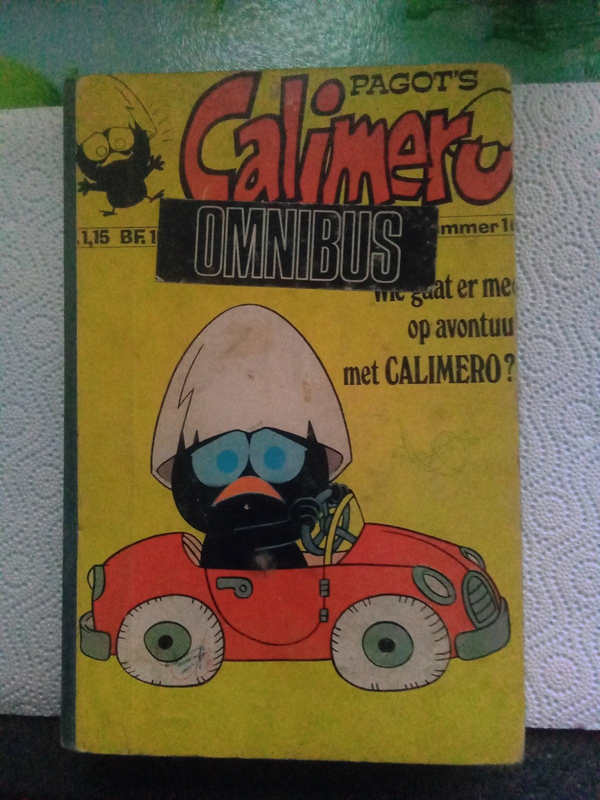 Stripverhaal Calimero (1973), Enlèvement ou Envoi