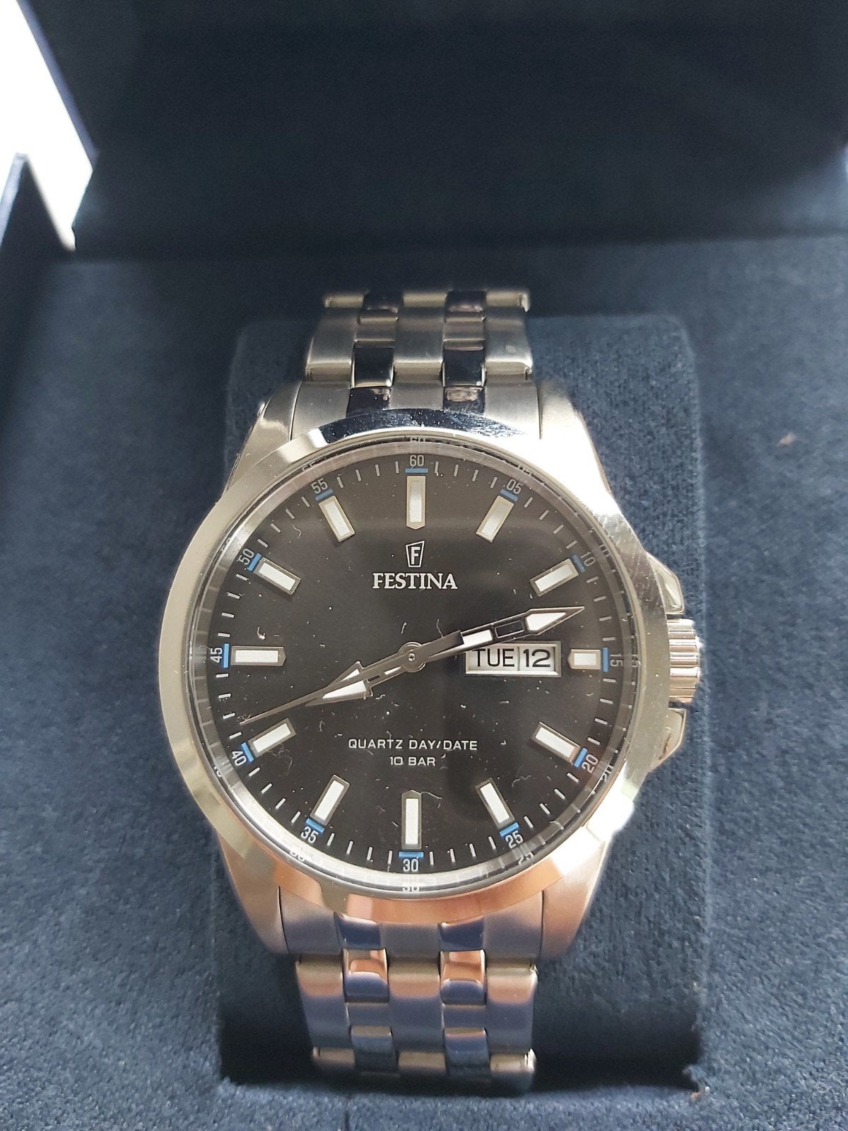 festina horloge, Enlèvement