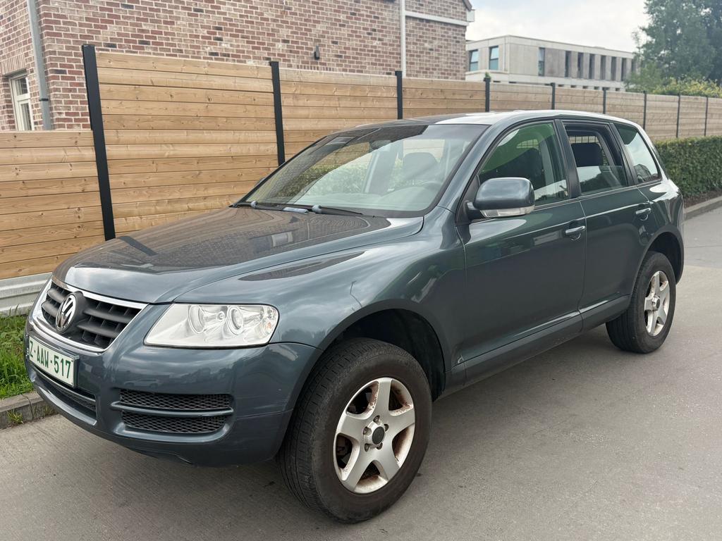 Volkswagen Touareg - 2.5 tdi - 4X4 - Vliegwiel maakt lawaai!, Auto's, Bedrijf, Airbags, Touareg, Te koop