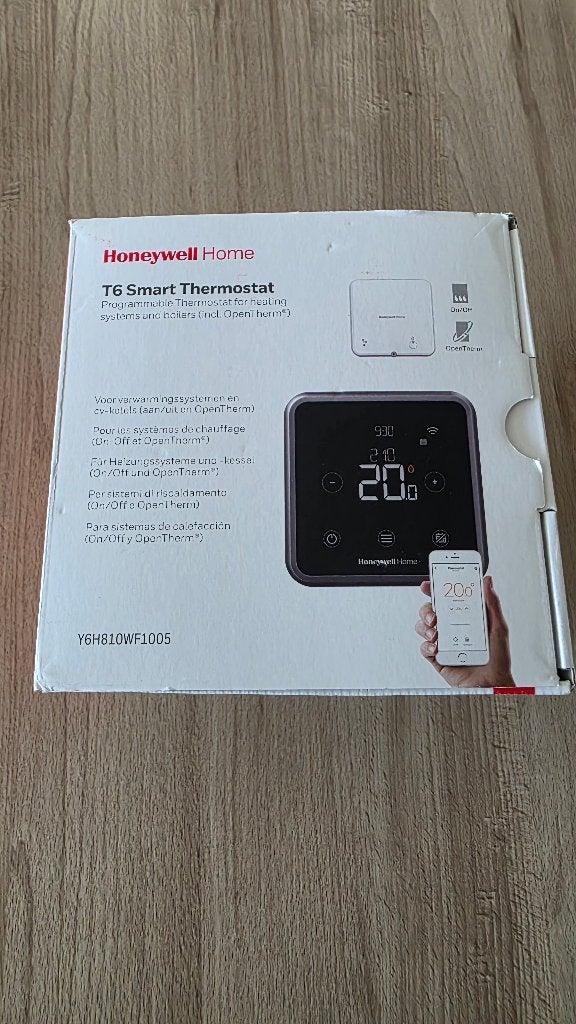 Honeywell T5 slimme thermostaat NIEUW, Doe-het-zelf en Bouw, Thermostaten, Ophalen of Verzenden, Slimme thermostaat, Nieuw