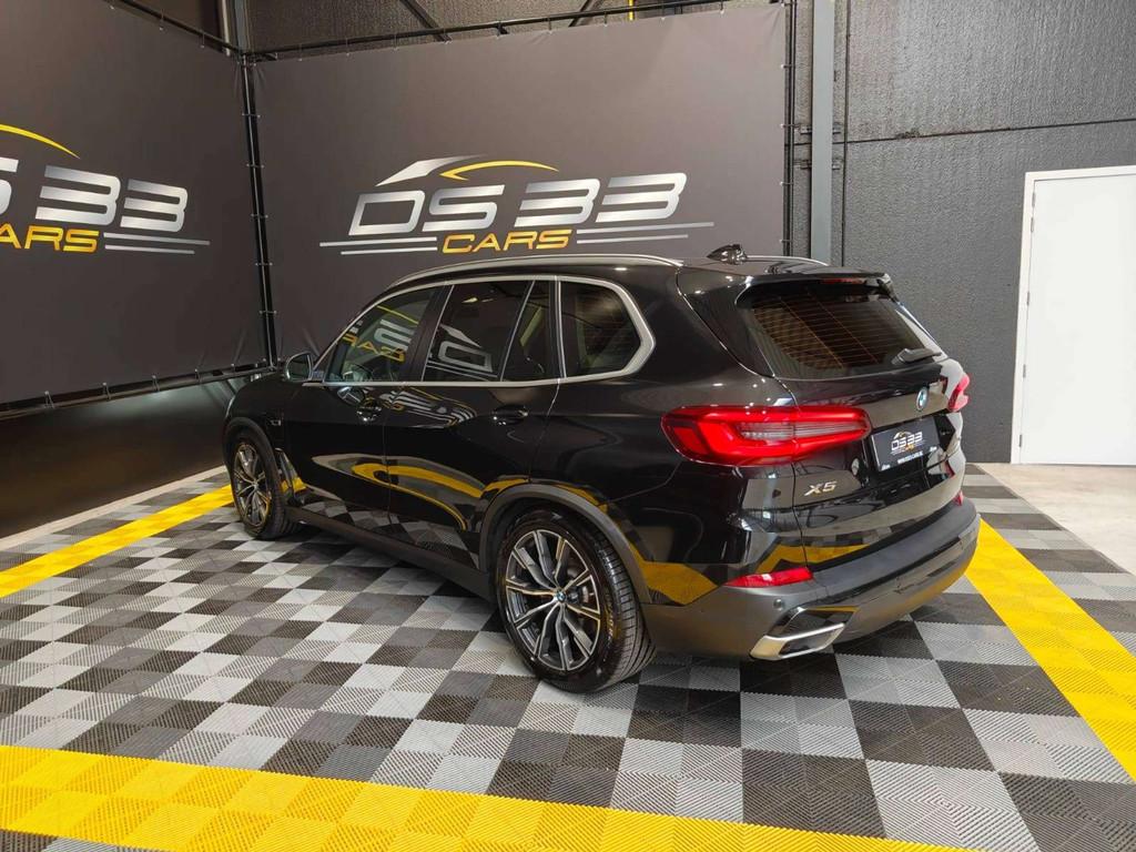 BMW X5 45e PHEV X-drive/ M 20"/Sportzetels/LED/Memory/Amb, Gebruikt, X5, Zwart, Leder