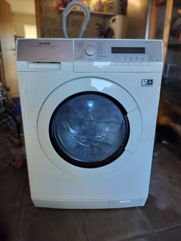 AEG Wasmachine, Elektronische apparatuur, Ophalen, Gebruikt, Voorlader, Kort programma