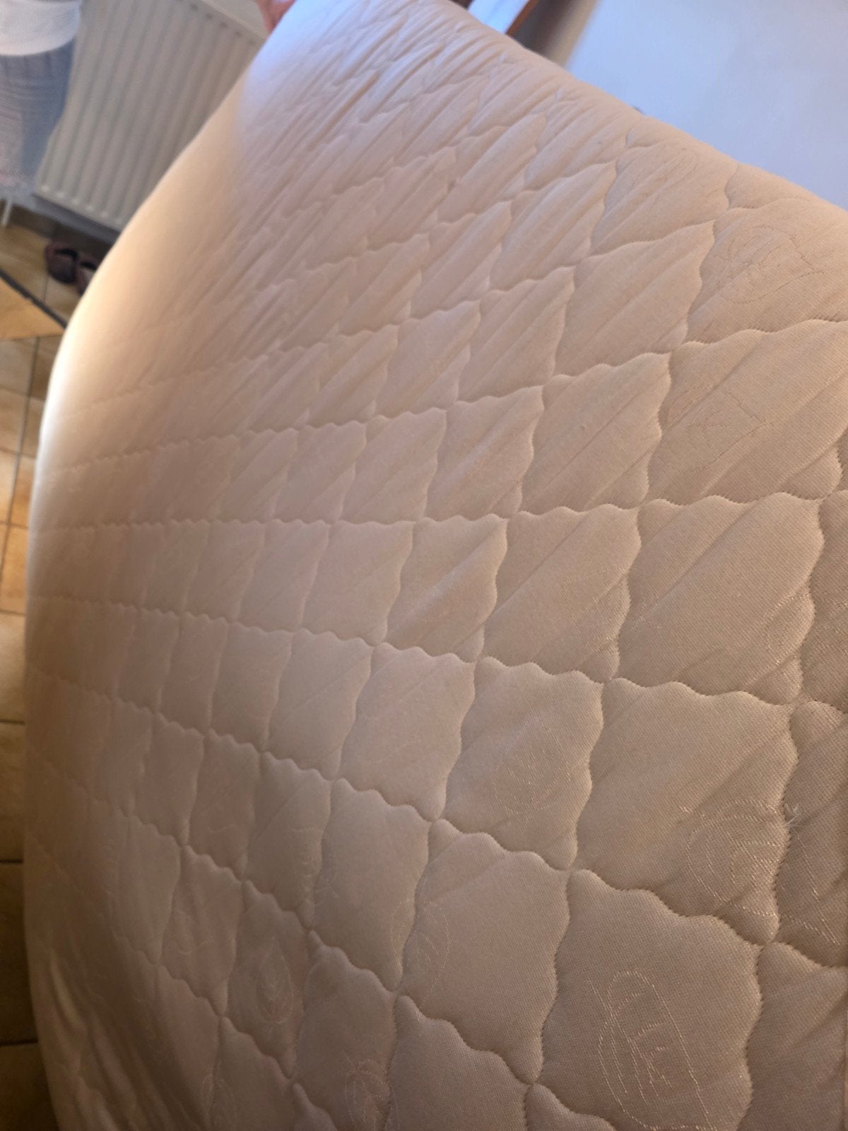 matelas impeccable à donner 150 large, Enlèvement, Comme neuf, Matelas